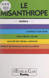 E-book, Le misanthrope, Molière, Bordas (réédition numérique FeniXX)