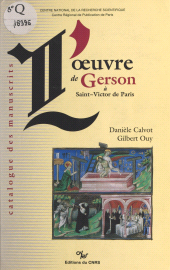 E-book, L'oeuvre de Gerson à Saint-Victor de Paris : Catalogue des manuscrits, CNRS Éditions (réédition numérique FeniXX)