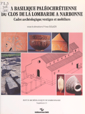 E-book, La basilique paléochrétienne du clos de la Lombarde à Narbonne : cadre archéologique, vestiges et mobiliers, CNRS Éditions (réédition numérique FeniXX)