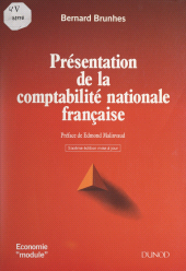 E-book, Présentation de la comptabilité nationale française, Dunod (réédition numérique FeniXX)