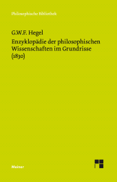 E-book, Enzyklopädie der philosophischen Wissenschaften im Grundrisse (1830), Felix Meiner Verlag