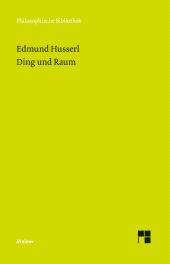 E-book, Ding und Raum : Vorlesungen 1907, Felix Meiner Verlag