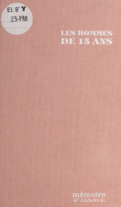 E-book, Les Hommes de 15 ans, FeniXX