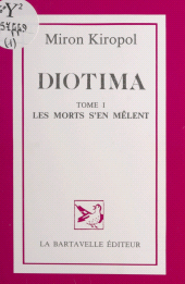 E-book, Diotima (1). Les morts s'en mêlent : Mots sur fond bleu, FeniXX