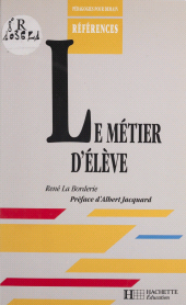 E-book, Le Métier d'élève, Hachette (réédition numérique FeniXX)