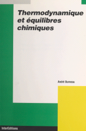 E-book, Thermodynamique et équilibres chimiques, InterEditions (réédition numérique FeniXX)