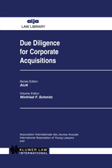 E-book, Due Diligence for Corporate Acquisitions, Wolters Kluwer
