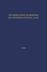 E-book, Netherlands Yearbook of International Law 1990, Wolters Kluwer