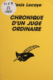 E-book, Chronique d'un juge ordinaire, Éditions Du Masque (réédition numérique FeniXX)