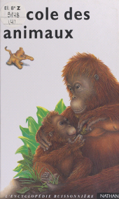 eBook, L'école des animaux, Nathan (réédition numérique FeniXX)