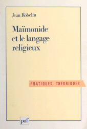 E-book, Maïmonide et le langage religieux, Presses universitaires de France (réédition numérique FeniXX)