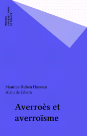 E-book, Averroès et averroïsme, Presses universitaires de France (réédition numérique FeniXX)