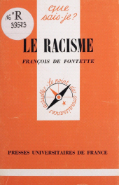 E-book, Le Racisme, Presses universitaires de France (réédition numérique FeniXX)