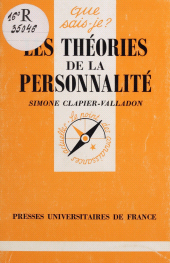 E-book, Les Théories de la personnalité, Presses universitaires de France (réédition numérique FeniXX)