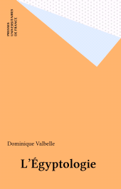 E-book, L'Égyptologie, Presses universitaires de France (réédition numérique FeniXX)