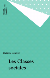 E-book, Les Classes sociales, Presses universitaires de France (réédition numérique FeniXX)