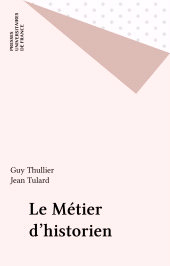 E-book, Le Métier d'historien, Presses universitaires de France (réédition numérique FeniXX)
