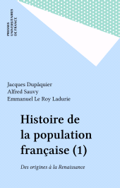 E-book, Histoire de la population française (1) : Des origines à la Renaissance, Presses universitaires de France (réédition numérique FeniXX)