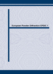 E-book, European Powder Diffraction EPDIC 1, Trans Tech Publications Ltd