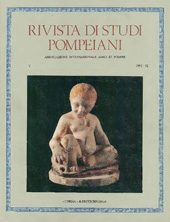 Articolo, Missione archeologica spagnola a Pompei : la casa-caupona I,  8, 8 - 9 di L. Vetutius Placidus, "L'Erma" di Bretschneider