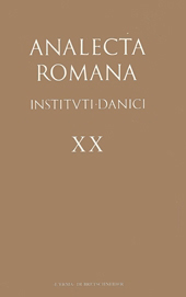 Artikel, Una cava romana all'Acquoria (Tivoli), "L'Erma" di Bretschneider