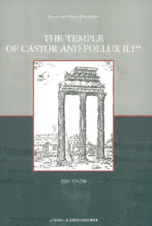 eBook, The temple of Castor and Pollux II.1 : the Finds, Guldager Bilde, Pia., "L'Erma" di Bretschneider