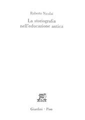E-book, La storiografia nell'educazione antica, Fabrizio Serra