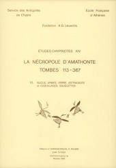 E-book, La nécropole d'Amathonte, Fondation A.G Leventis  ; École française d'Athènes