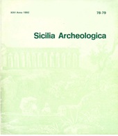 Fascicolo, Sicilia archeologica : XXV, 78/79, 1992, "L'Erma" di Bretschneider