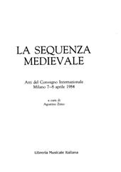 Capitolo, The Italian sequence and stylistic pluralism : observations about the music of the sequences for the Easter season from Southern Italy, Libreria musicale italiana