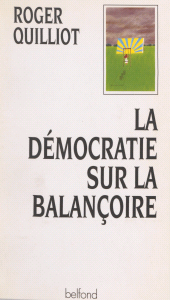 E-book, La Démocratie sur la balançoire, Belfond (réédition numérique FeniXX)