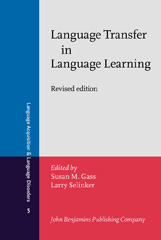 E-book, Language Transfer in Language Learning, John Benjamins Publishing Company