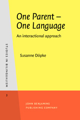 E-book, One Parent : One Language, Döpke, Susanne, John Benjamins Publishing Company