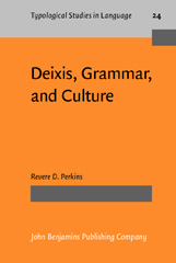 E-book, Deixis, Grammar, and Culture, Perkins, Revere D., John Benjamins Publishing Company