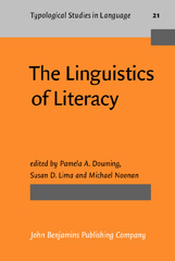 E-book, The Linguistics of Literacy, John Benjamins Publishing Company