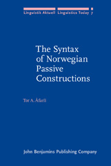 E-book, The Syntax of Norwegian Passive Constructions, Åfarli, Tor A., John Benjamins Publishing Company