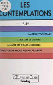 E-book, Les contemplations, Hugo, Bordas (réédition numérique FeniXX)
