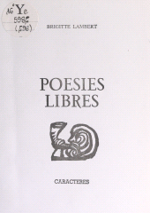 E-book, Poésies libres, Caractères (réédition numérique FeniXX)
