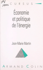 eBook, Économie et politique de l'énergie, Armand Colin (réédition numérique FeniXX)