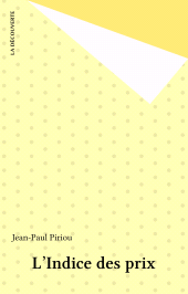 eBook, L'Indice des prix, La Découverte (réédition numérique FeniXX)