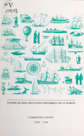E-book, Comité de documentation historique de la marine. Communications 1989-1990, Service historique de la Défense (réédition numérique FeniXX)