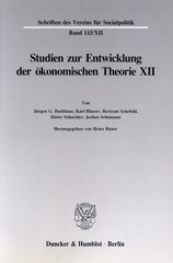 eBook, Osteuropäische Dogmengeschichte. : Studien zur Entwicklung der ökonomischen Theorie XII., Duncker & Humblot