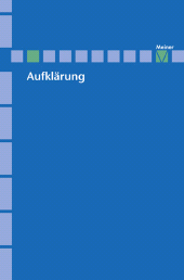 m, Aufklärung, Band 6/1: Lesekulturen im 18. Jahrhundert, Felix Meiner Verlag