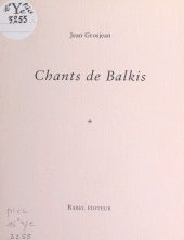 E-book, Chants de Balkis, FeniXX