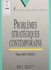 E-book, Problèmes stratégiques contemporains, Hachette (réédition numérique FeniXX)