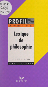 E-book, Lexique de philosophie, Hatier (réédition numérique FeniXX)