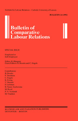 E-book, Bulletin of Comparative Labour Relations, Wolters Kluwer