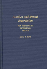 E-book, Families and Mental Retardation, Marsh, Diane, Bloomsbury Publishing