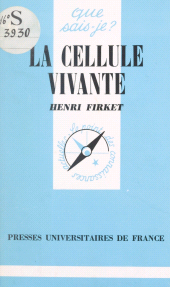 E-book, La cellule vivante, Presses universitaires de France (réédition numérique FeniXX)