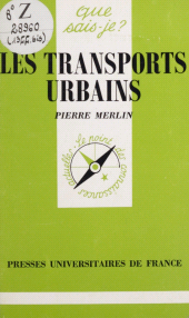 eBook, Les transports urbains, Presses universitaires de France (réédition numérique FeniXX)